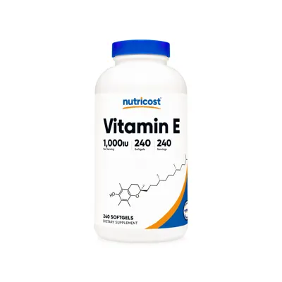 Nutricost Vitamin E Softgels - 1000 IU