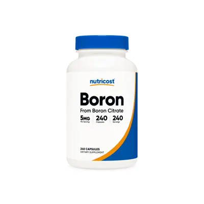 Nutricost Boron Capsules - 5mg