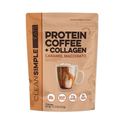 Protein Coffee + Collagen: Caramel Macchiato - 15 Serving Bag