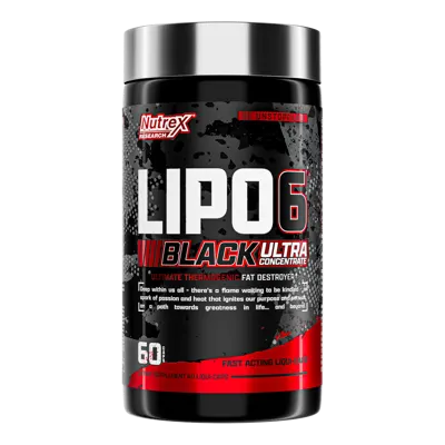 Nutrex Lipo-6 Black Ultra Concentrate - Lipo6 Black Ultra Concentrate