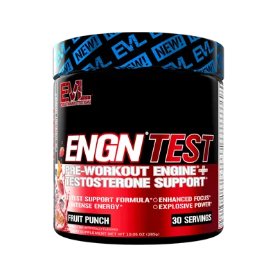 Evlution Nutrition Engn Test Pre-Workout Testosterone Support - 30 Servings