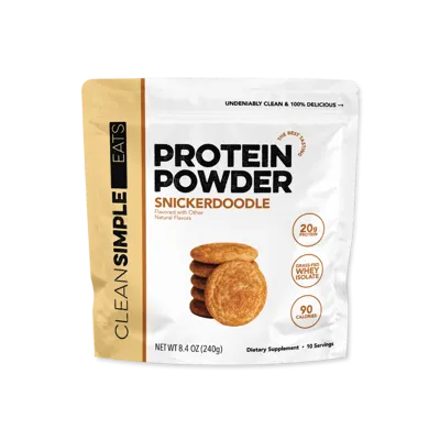 Protein Powder: Snickerdoodle (10 Serving Bag)