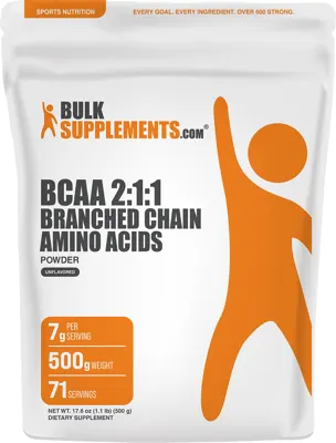 BCAA 2:1:1 (Branched Chain Amino Acids) Powder - Capsule / 240 Capsules