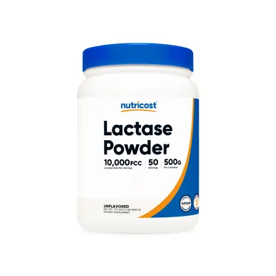 Nutricost Lactase Powder - 500 Grams