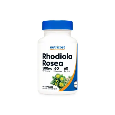 Nutricost Rhodiola Rosea Capsules - 60 Capsules