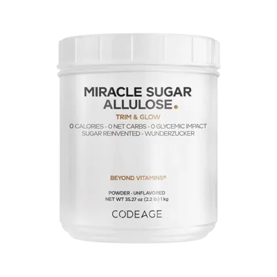 Codeage Miracle Sugar Allulose Powder - 35.27 oz