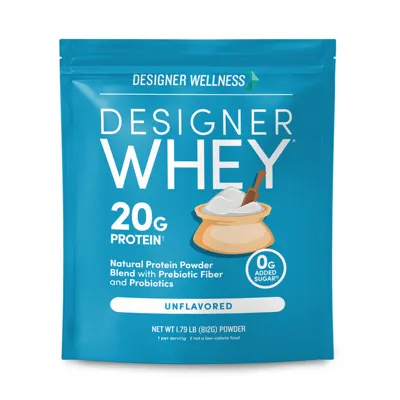 Designer Whey Unflavored Protein Powder, 1.79 lb