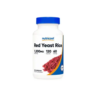 Nutricost Red Yeast Rice (1200 MG) (120 Cap)