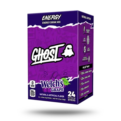 Ghost® Energy Sticks 24-Pack x Welch'S® | Grape - 24 Sticks