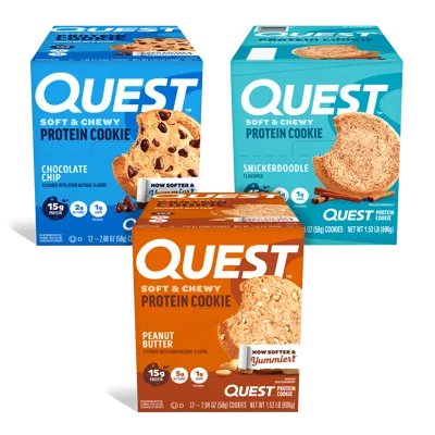 Protein Cookies Variety Pack - 3 Box Set