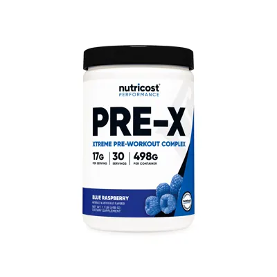 Nutricost Pre-X Workout Complex Powder - 30 Servings