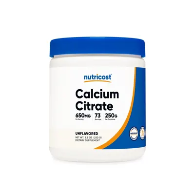 Nutricost Calcium Citrate Powder - 250G
