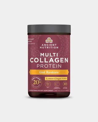 Ancient Nutrition Multi Collagen Protein - Gut Restore - 20 Servings