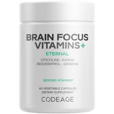 Codeage Brain Focus Vitamins+ - 30