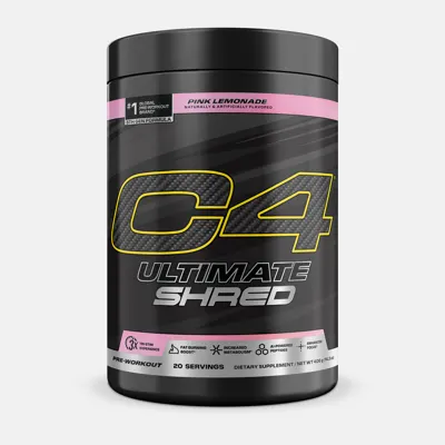 C4 Ultimate Shred Pre-Workout - 20 Servings