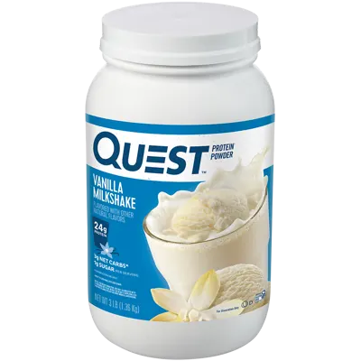 Vanilla Milkshake Protein Powder - 1.6 lb. Canister