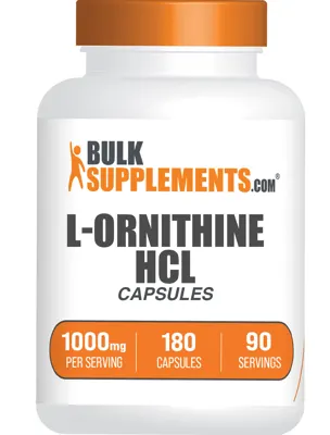 L-Ornithine HCl Capsules - Capsule / 180 Capsules