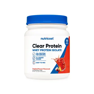 Nutricost Clear Whey Protein Isolate [Offer]