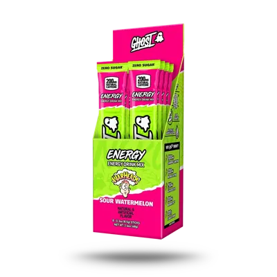 Ghost® Energy Sticks 8-Pack x Warheads® | Sour Watermelon - 8 Sticks