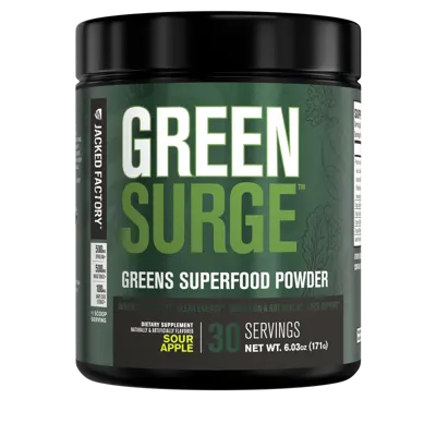 Green Surge Greens Powder w/Probiotics & Digestive Enzymes