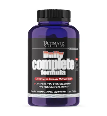Elevate Your Health Game with Ultimate Nutrition's Daily Complete Formula