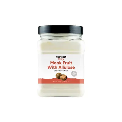 Monk Fruit on Allulose Powder