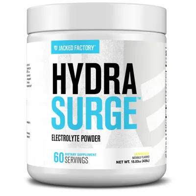 Hydrasurge Premium Electrolytes Powder - Naturally Flavored - 30 Stick Packs