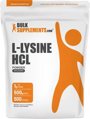 L-Lysine HCl Powder - Powder / 250 Grams (8.8 oz)