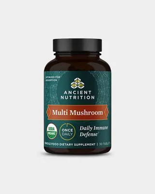 Ancient Nutrition Ancient Mushrooms - Organic Multi Mushroom - 30 Tablets