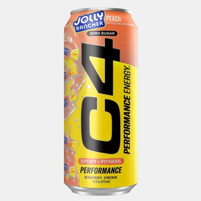 C4 Performance Energy® x Jolly Rancher Peach - 12 Pack / 16oz