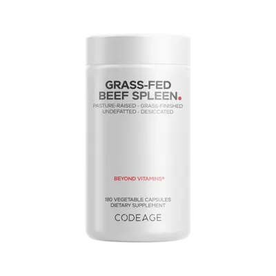 Codeage Grass-Fed Beef Spleen Glandular Supplement - Codeage Beef Spleen 180 ct