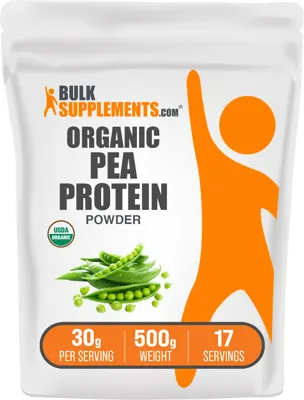 Organic Pea Protein Powder - Powder / 1 Kilogram (2.2 lbs)