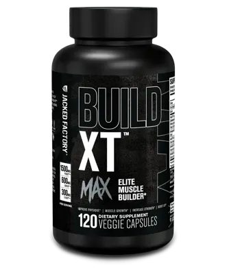 Build XT Max - Elite Muscle Builder - 120 Capsules