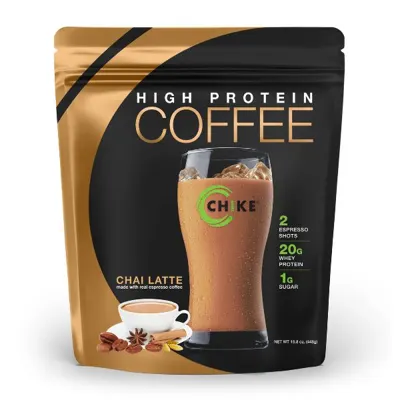 Chai Latte High Protein Iced Coffee - Single-Serving Packets