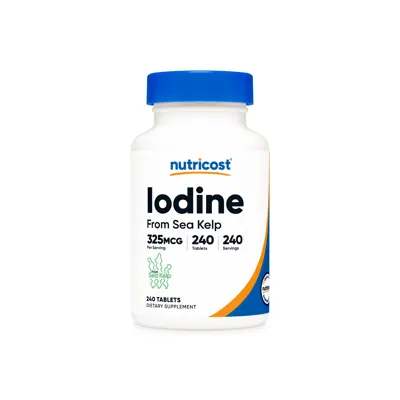 Nutricost Iodine Tablets