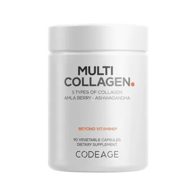 Codeage Hydrolyzed Multi Collagen Supplement - 90 Capsules / Unflavored