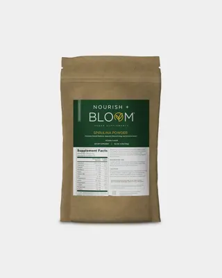 Nourish + Bloom Spirulina Powder - 30 Servings