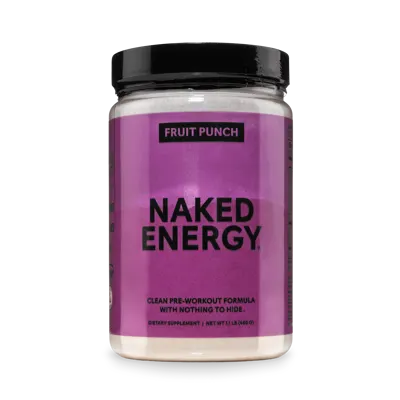 Fruit Punch Pre Workout Supplement | Naked Energy - 30 Servings