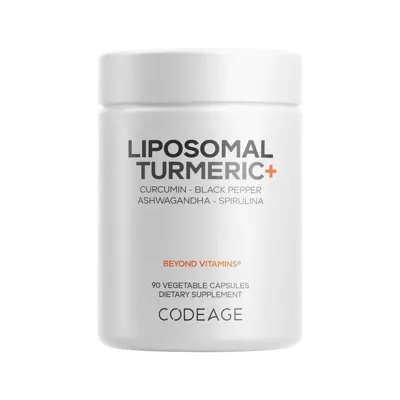 Codeage Liposomal Turmeric + - 90 Capsules / Unflavored