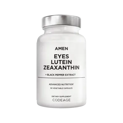 Codeage Amen Eyes Lutein Zeaxanthin Macular Health Vitamins - 90 Veggie Caps / Unflavored