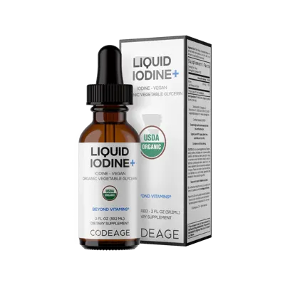 Codeage Minerals Iodine + Usda Certified Organic - 1200 Servings / Unflavored