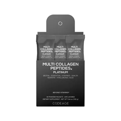Codeage Platinum Multi Collagen Peptides Powder Stick - Codeage Multi Collagen Protein Powder Platinum Stick 30 ct