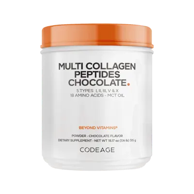 Codeage Multi Collagen Peptides Protein Powder - Codeage Multi Collagen Chocolate 18.16 oz
