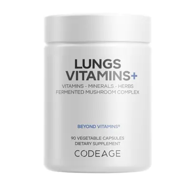 Codeage Lungs Vitamins - 90 Capsules