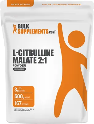 L-Citrulline DL-Malate 2:1 Powder - Capsule / 240 Capsules