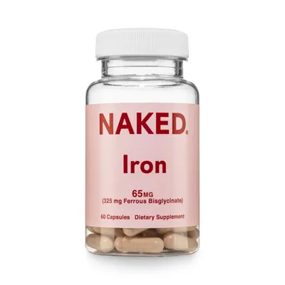 Daily Iron Supplement | Naked Iron - 60 Capsules