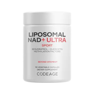 Codeage NAD+ Ultra Centurion Resveratrol Supplement - 30