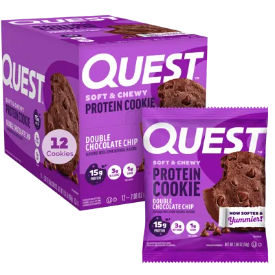 Double Chocolate Chip Cookies - 12 Count Box