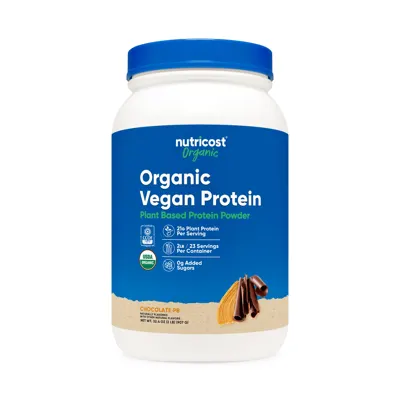 Nutricost Organic Vegan Protein Powder - 5 LB / Vanilla