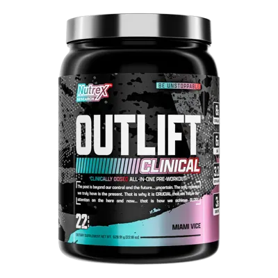 Nutrex Outlift Clinical High Stim Pre-Workout - 22